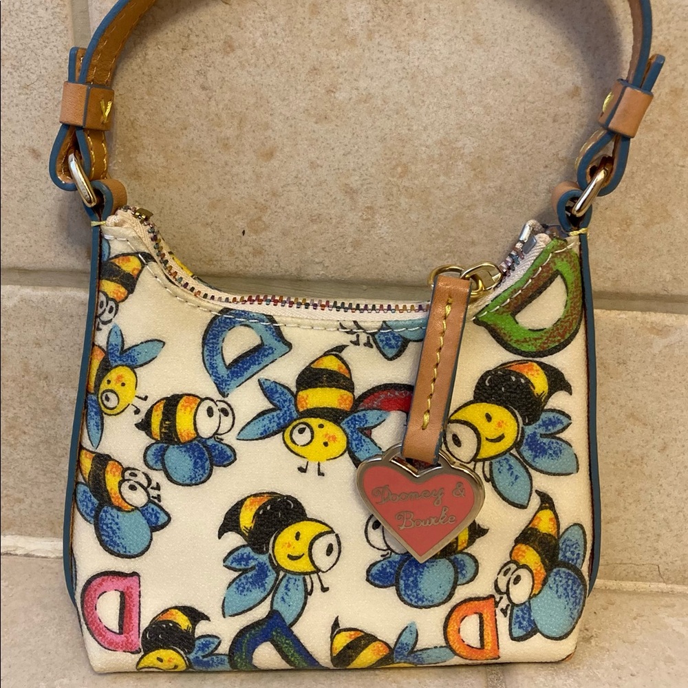 Rare/Retired Dooney & Bourke Mini Bumble Bee Bag